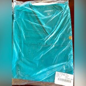 Jockey 4XL Teal Male Scrubs “Dignity Health” embroidered